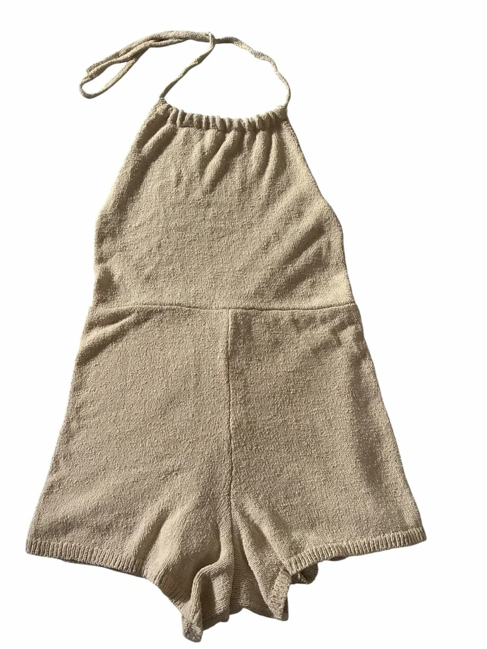 Free People Beach Mina Halter One-Piece Romper